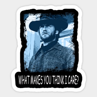 Sands of Time Commemorate Plains Drifter's Impact with Classic Tees Sticker